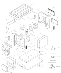 Part Location Diagram of 203381GS Briggs and Stratton Assembly, Door